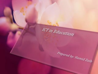 ICT in Education ppt | PPTX