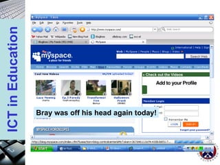 Bray was off his head again today! 