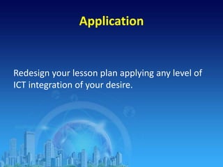 Ict Learning Simple Design ICT Integrated Instruction: A Teaching Strategy | PPTX
