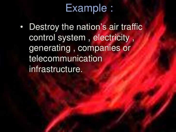 The Efect Of Lack Of Security On Industry Goverment And Economy