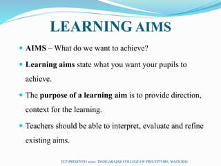 PLANNING TO TEACH ICT LESSON | PPTX