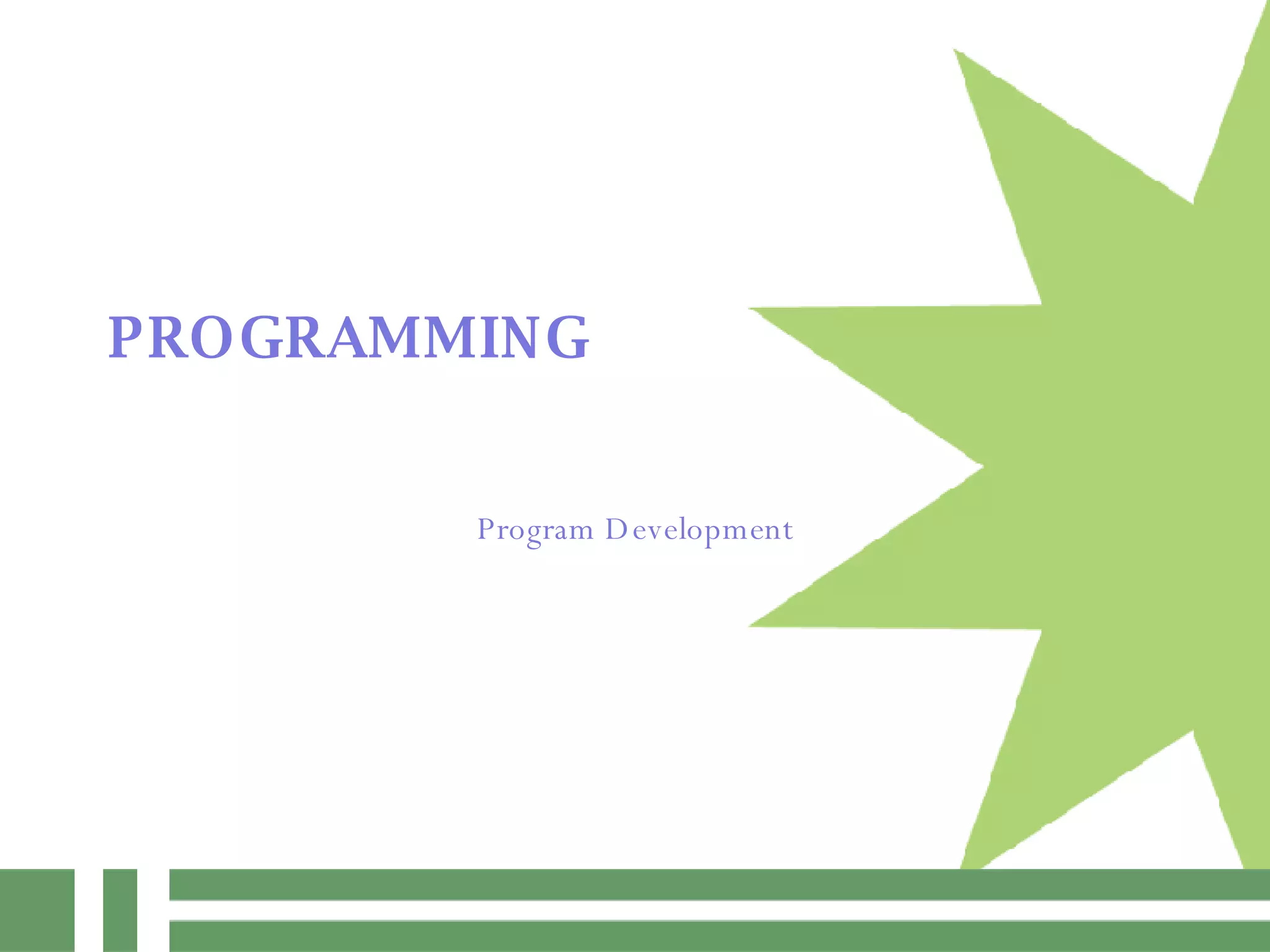 Ict - Programming | PPT