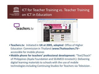 Information and Communication Technology In Education | PPTX