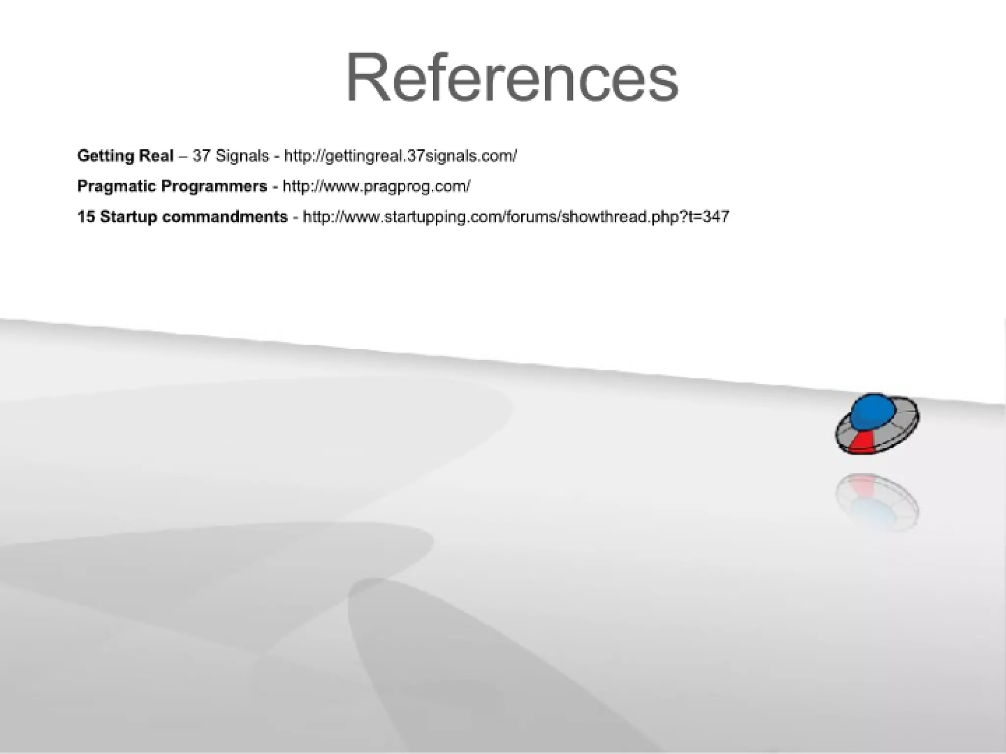 ICT Workshop   Oct 2007   Startup