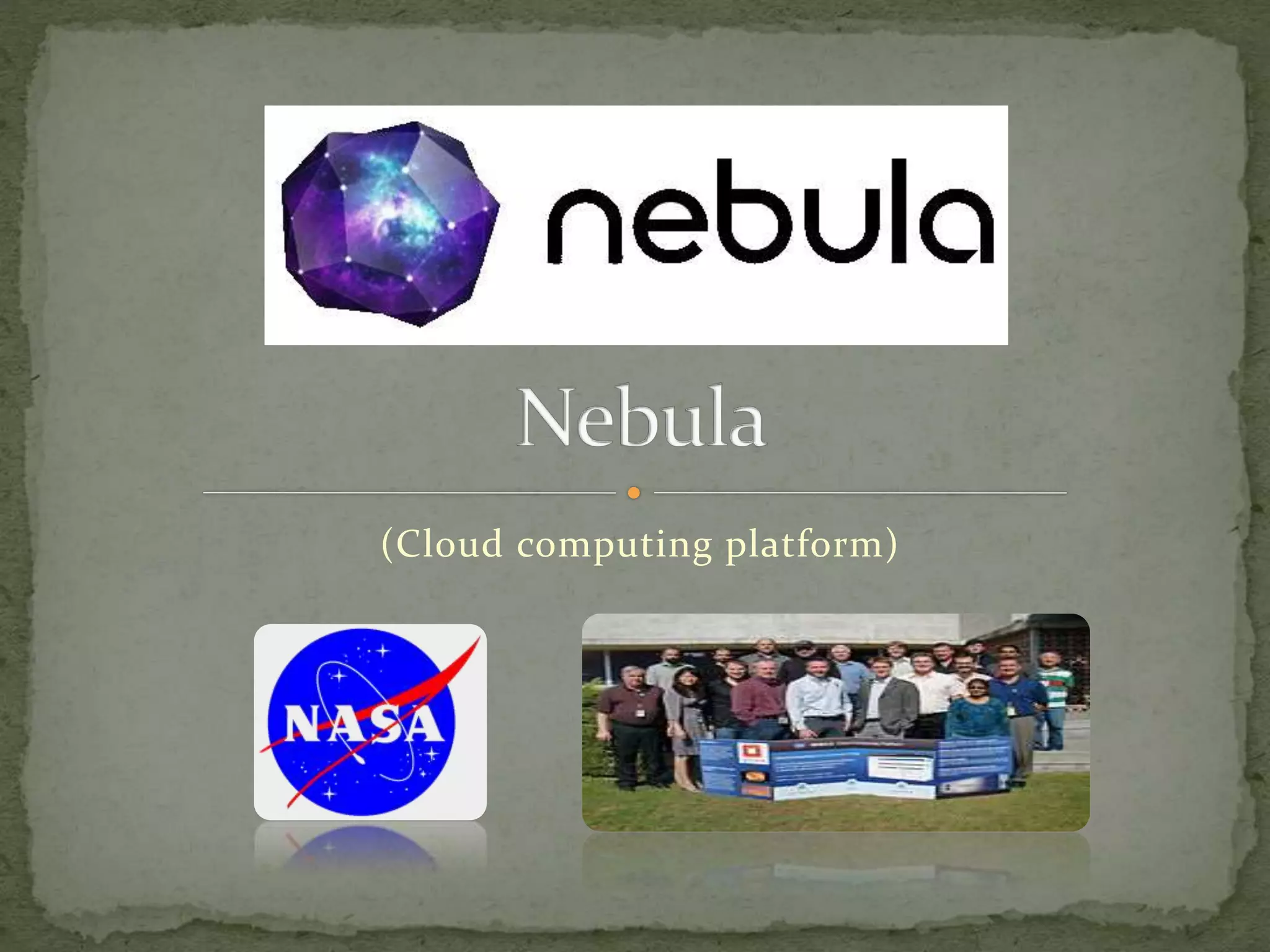 (Cloud computing platform)
 