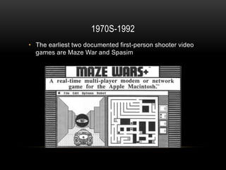 First-person Shooters | PPTX