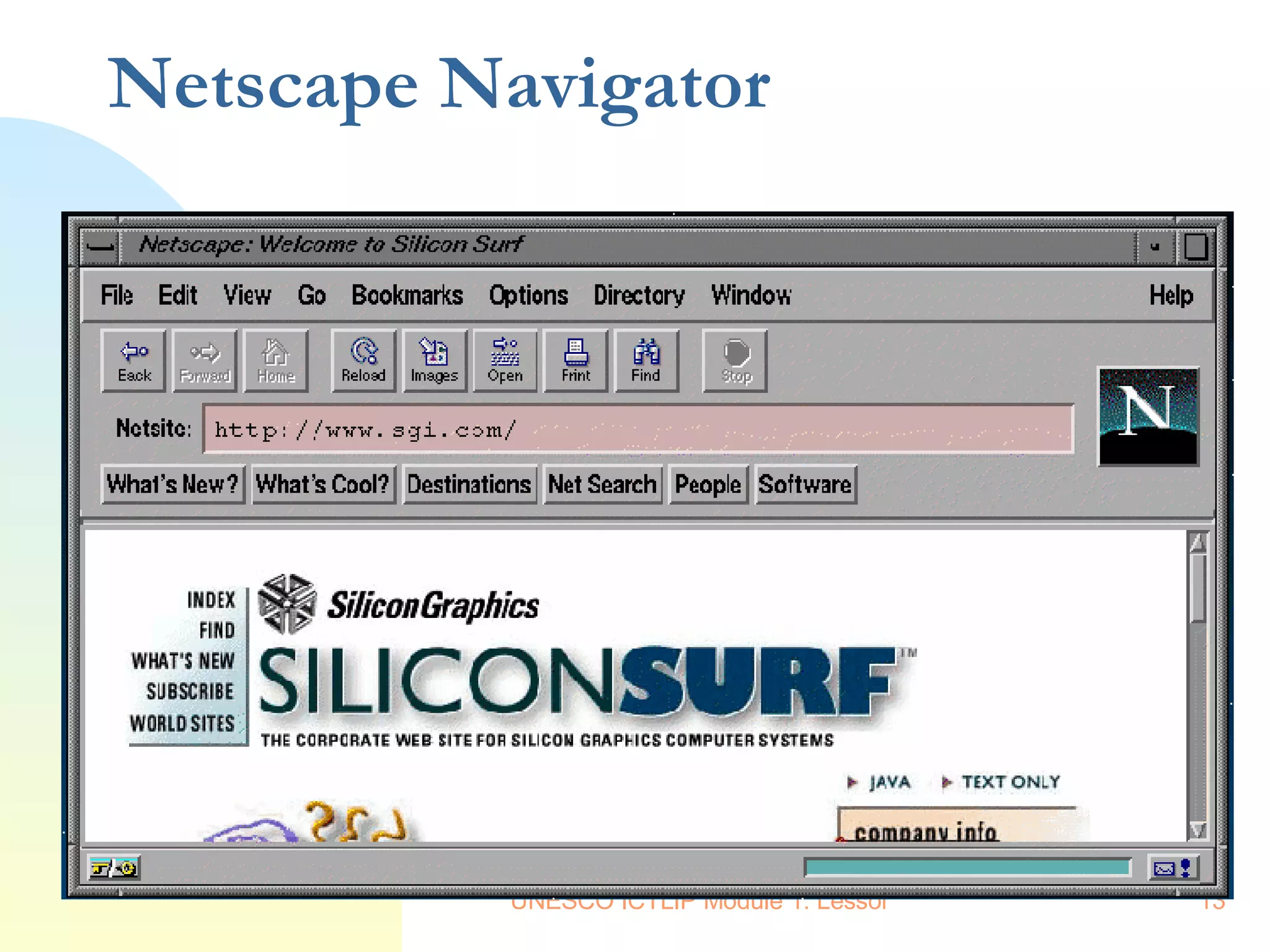 Netscape Navigator 