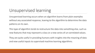 introduction to machine learning | PPT