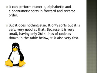 Linux principles and philosophy | PPTX