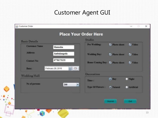 Jade Application Wedding Planner Groom Assist