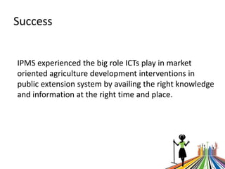 ICTs for better access to information/knowledge for Ethiopian livestock keepers