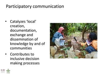 Social learning, communication, engagement and ICT4ag