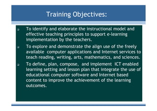 ICT for Teachers in Basic Education | PDF