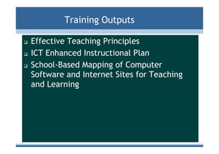 ICT for Teachers in Basic Education | PDF