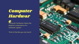 Information Communication Technology for student | PDF
