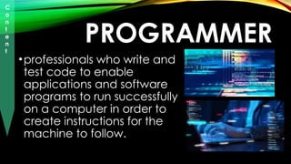 Sectors of ICT and Its Career and Business Opportunities pptx | PPTX