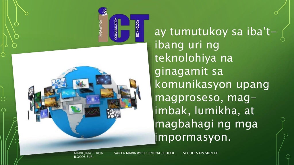 Ict 9 pangangalap ng impormasyon gamit ang ict