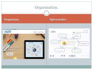 Esquemas
Spicynodes
Organization.