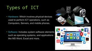 ICT and its Application.pptx nhjuyihggtj | PPTX