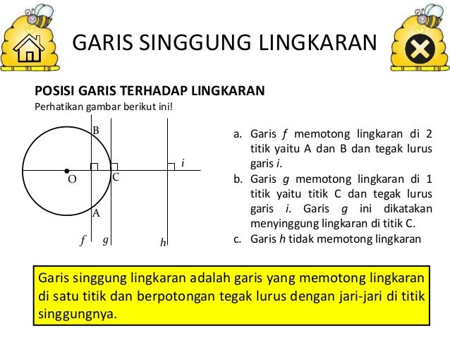 Persamaan Garis  Lurus  Lingkaran