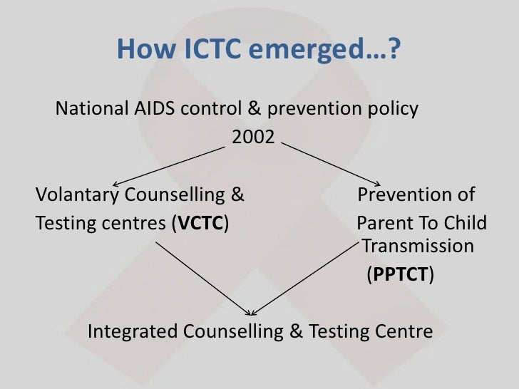 Ictc in hiv prevention