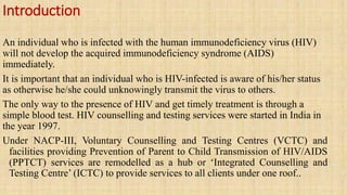 Introduction
An individual who is infected with the human immunodeficiency virus (HIV)
will not develop the acquired immun...