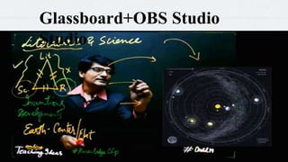 9
Glassboard+OBS Studio
Studio
 