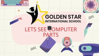 ICT Computing Computer Parts Classroom Quiz in Purple and Green Modern ...