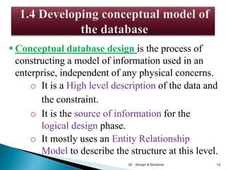 Data Base Conception ICT DBA3 03 0710 Designing a Database.pptx