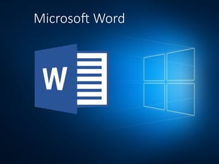 Microsoft Word
 