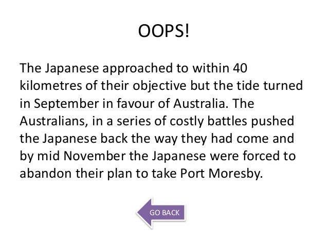 ICT Digital Story - The Kokoda Trail.