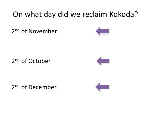 ICT Digital Story - The Kokoda Trail.