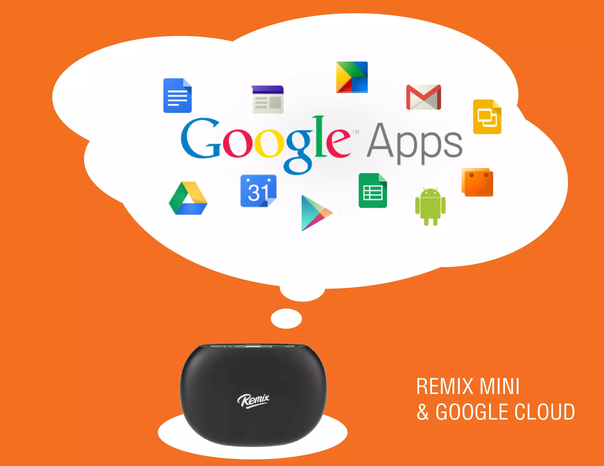 REMIX MINI
& GOOGLE CLOUD
 