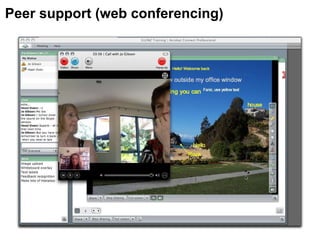 Peer support (web conferencing) 