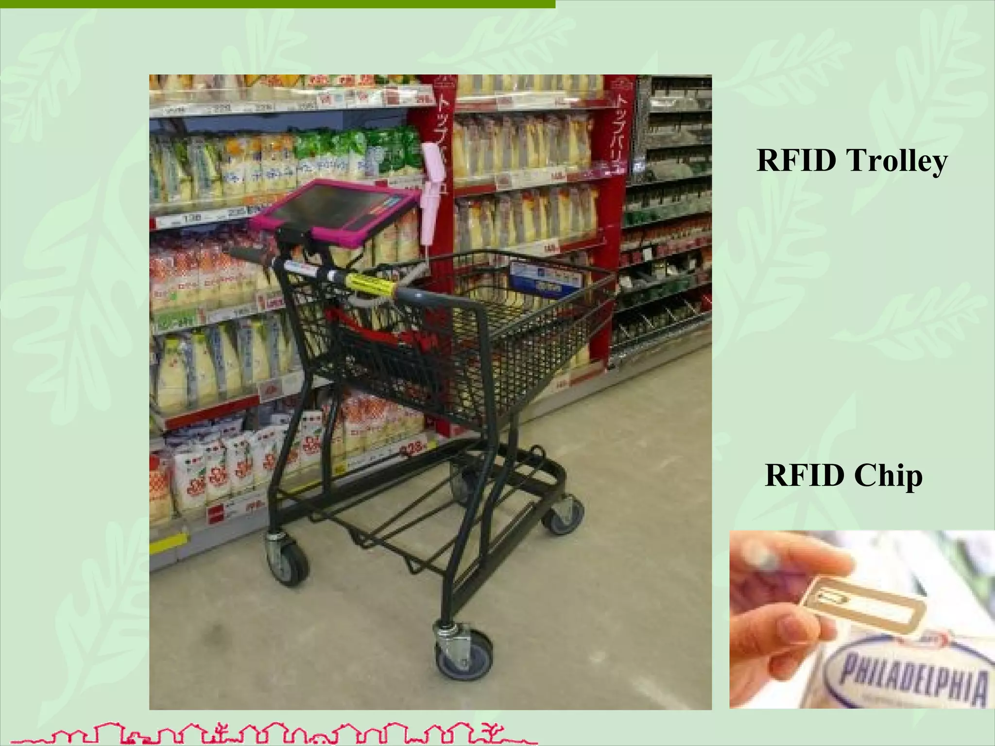 RFID Trolley RFID Chip 