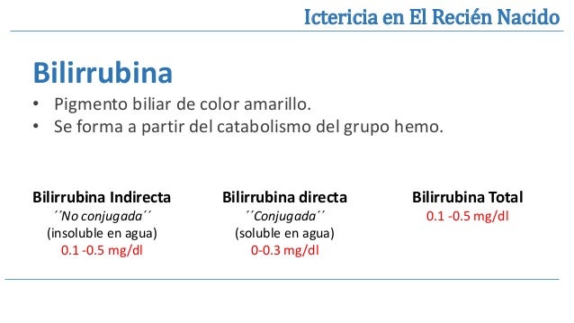 Ictercia neonatal