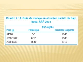 Ictericia neonatal term