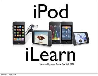 iPod iLearn