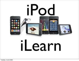 iPod iLearn