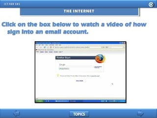 INFORMATION AND COMMUNICATION TECHNOLOGY FOR SENIOR HIGH SCHOOL