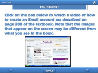 INFORMATION AND COMMUNICATION TECHNOLOGY FOR SENIOR HIGH SCHOOL