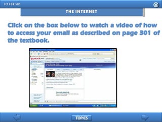 INFORMATION AND COMMUNICATION TECHNOLOGY FOR SENIOR HIGH SCHOOL