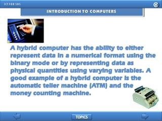INFORMATION AND COMMUNICATION TECHNOLOGY FOR SENIOR HIGH SCHOOL