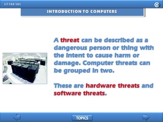 INFORMATION AND COMMUNICATION TECHNOLOGY FOR SENIOR HIGH SCHOOL