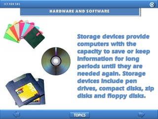 INFORMATION AND COMMUNICATION TECHNOLOGY FOR SENIOR HIGH SCHOOL