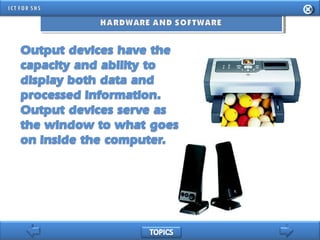 INFORMATION AND COMMUNICATION TECHNOLOGY FOR SENIOR HIGH SCHOOL