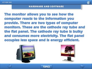 INFORMATION AND COMMUNICATION TECHNOLOGY FOR SENIOR HIGH SCHOOL