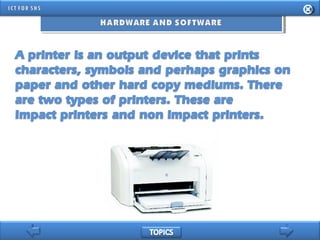 INFORMATION AND COMMUNICATION TECHNOLOGY FOR SENIOR HIGH SCHOOL