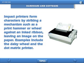 INFORMATION AND COMMUNICATION TECHNOLOGY FOR SENIOR HIGH SCHOOL