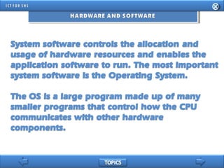 INFORMATION AND COMMUNICATION TECHNOLOGY FOR SENIOR HIGH SCHOOL